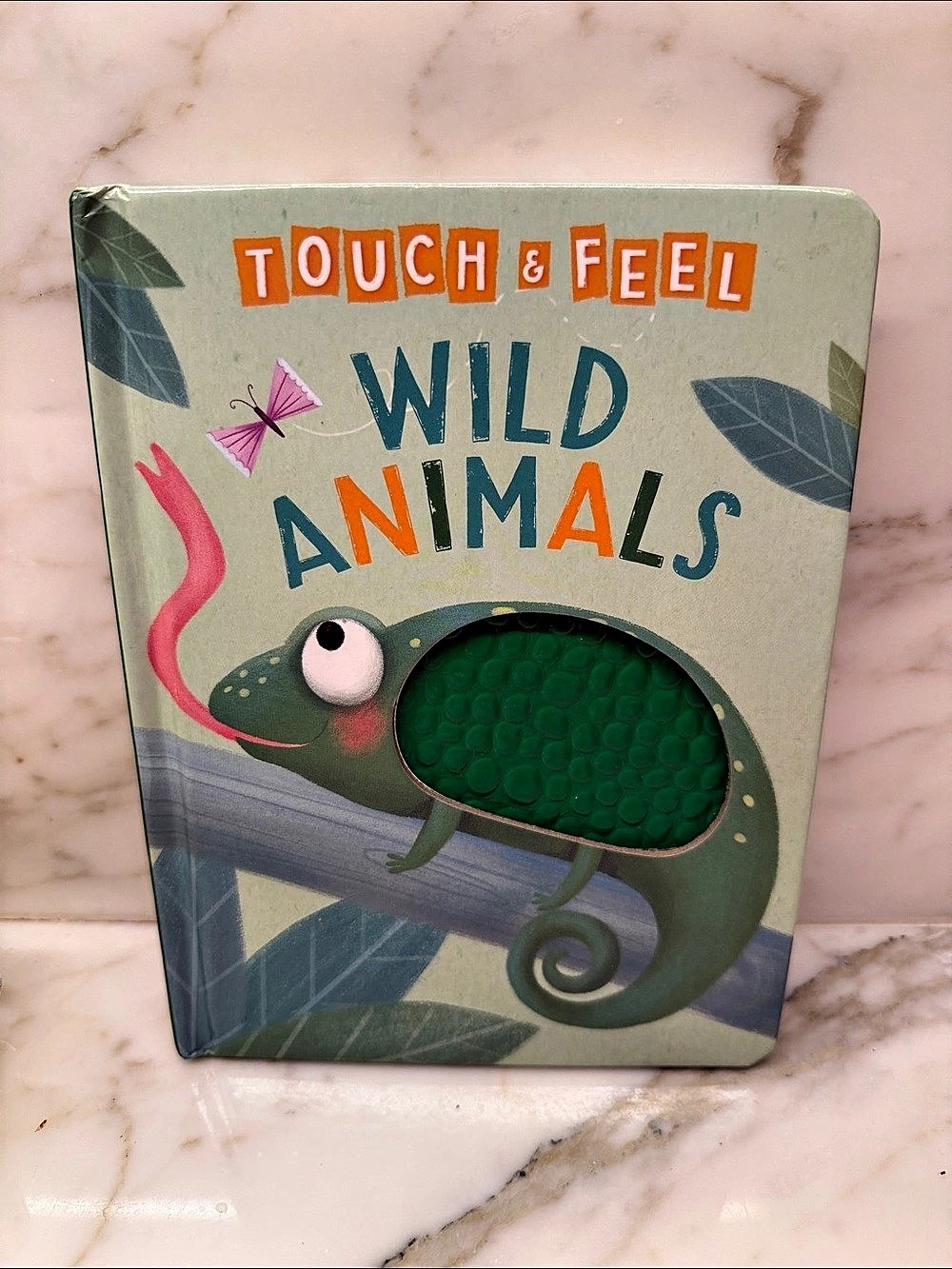 Little Hippo Books Touch & Feel Wild Animals Interactive Book